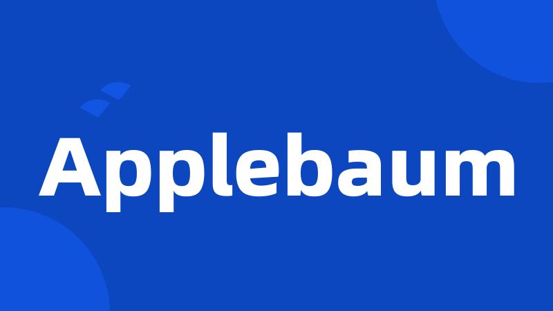 Applebaum