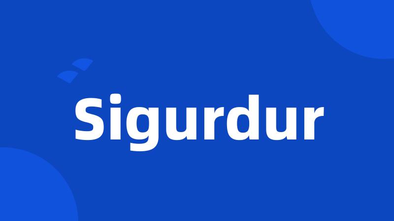 Sigurdur