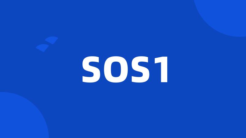 SOS1