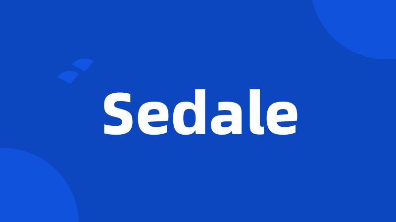 Sedale