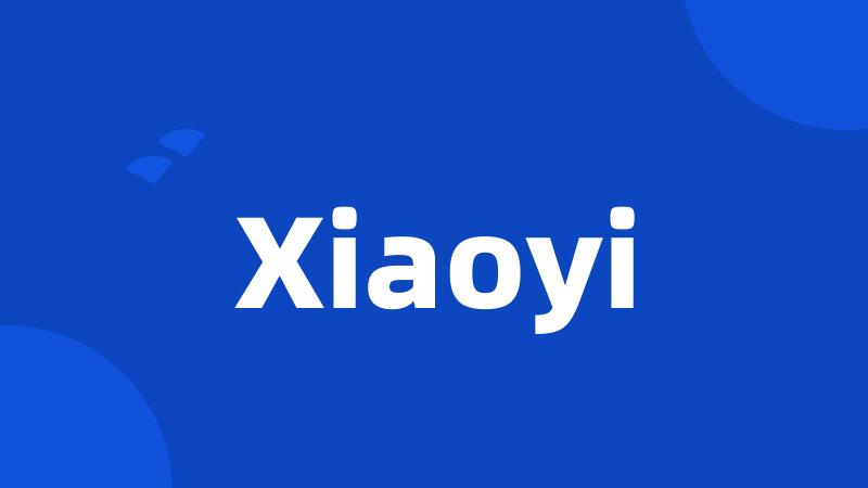 Xiaoyi