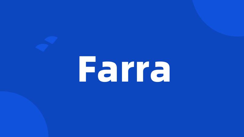 Farra