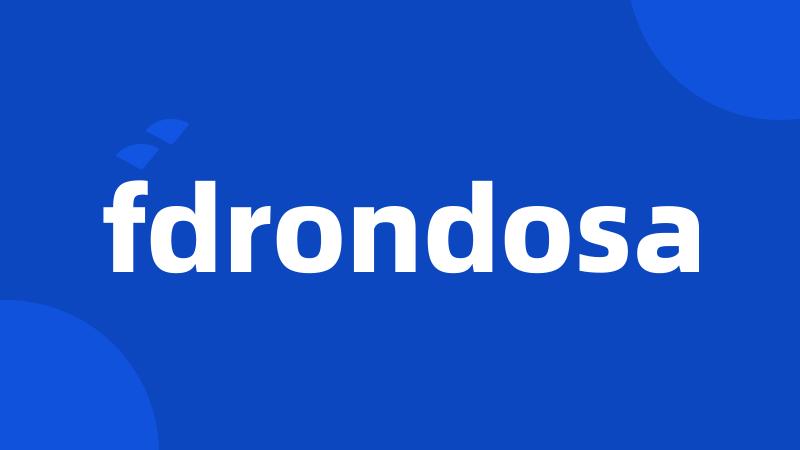 fdrondosa