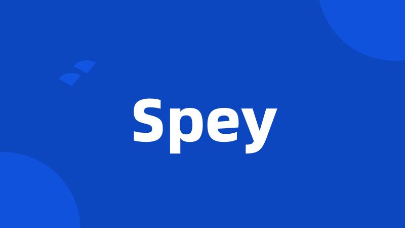 Spey