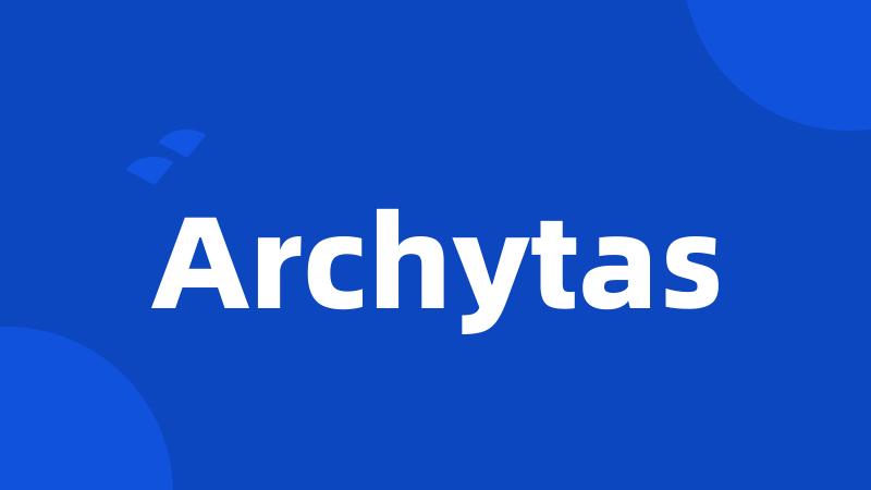 Archytas