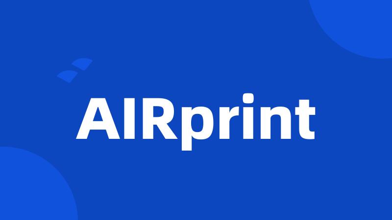 AIRprint