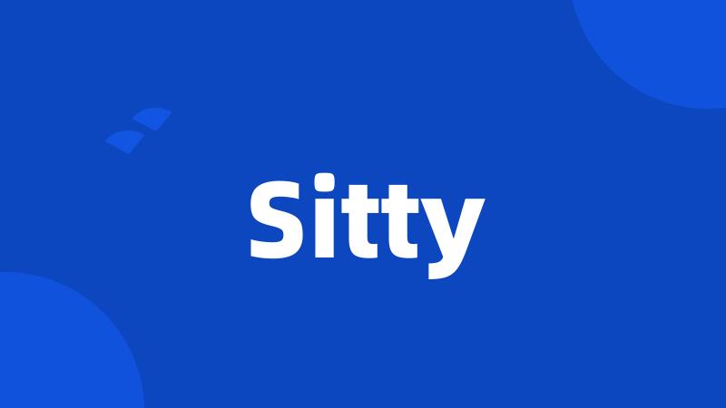 Sitty