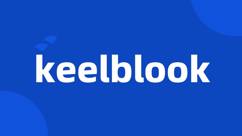 keelblook