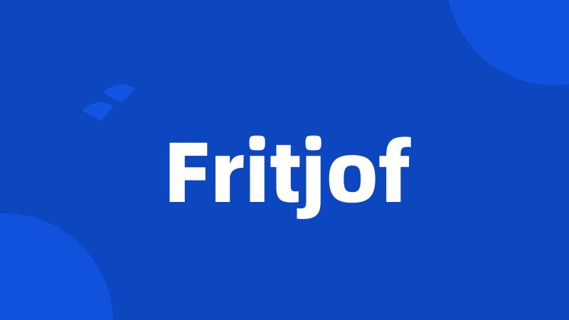 Fritjof