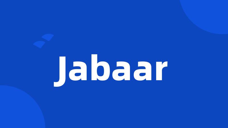 Jabaar