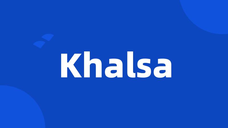 Khalsa