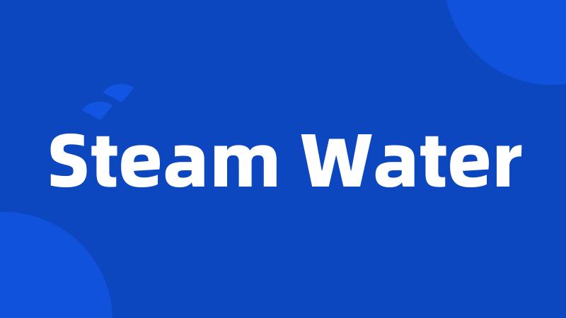 Steam Water