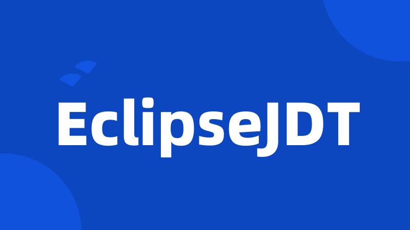 EclipseJDT