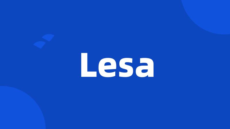 Lesa