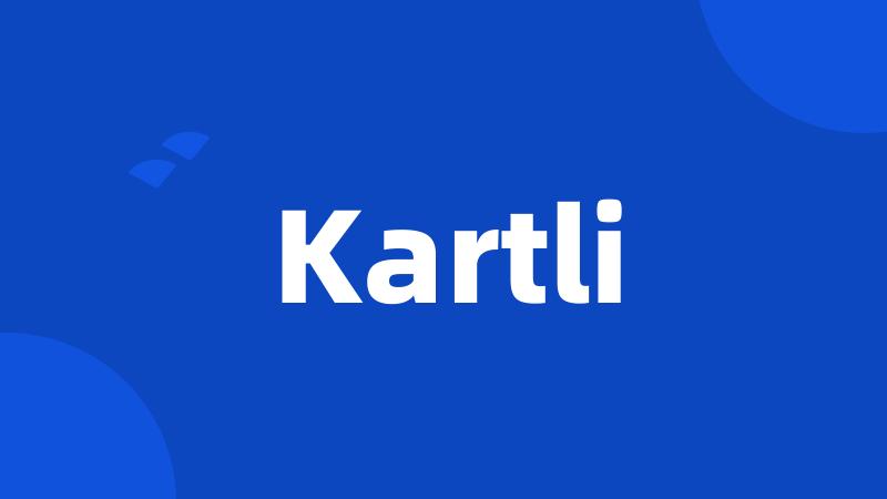 Kartli