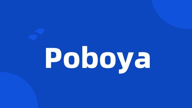 Poboya