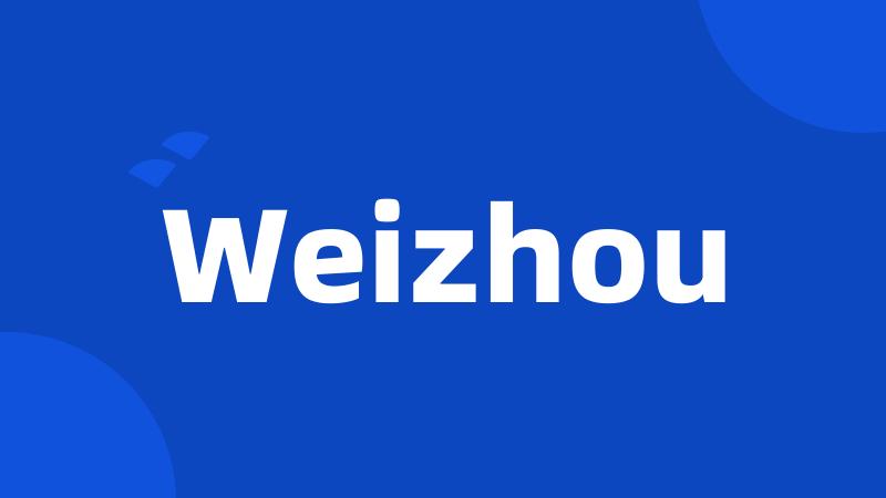 Weizhou