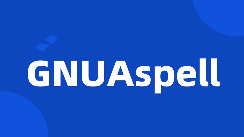 GNUAspell