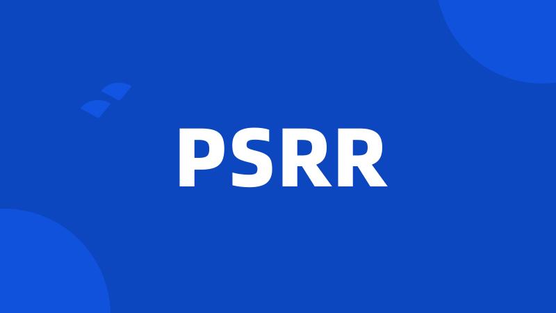 PSRR