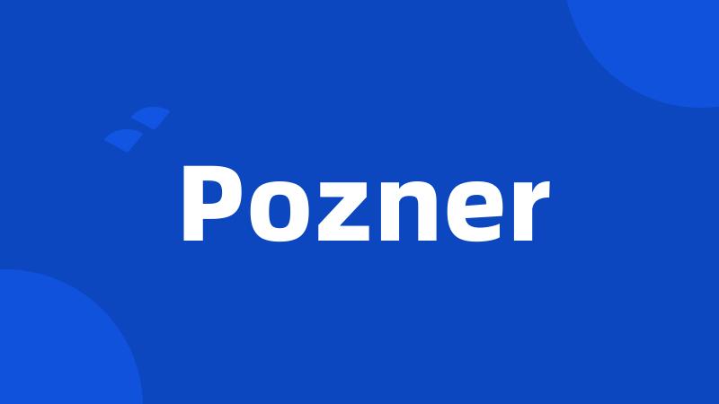 Pozner