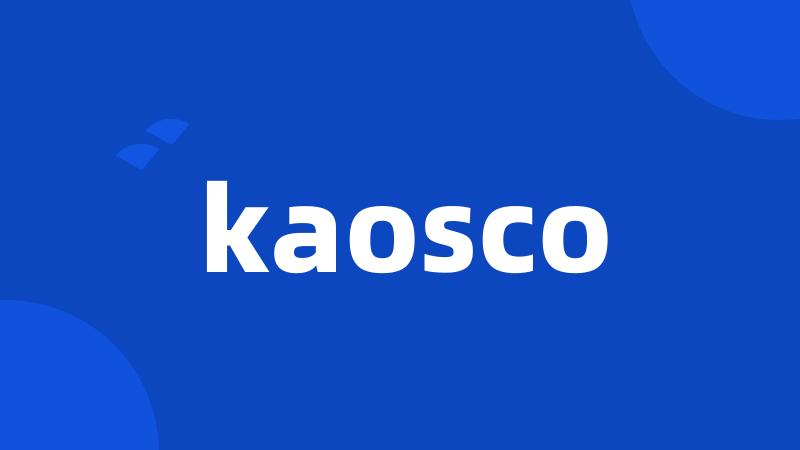 kaosco