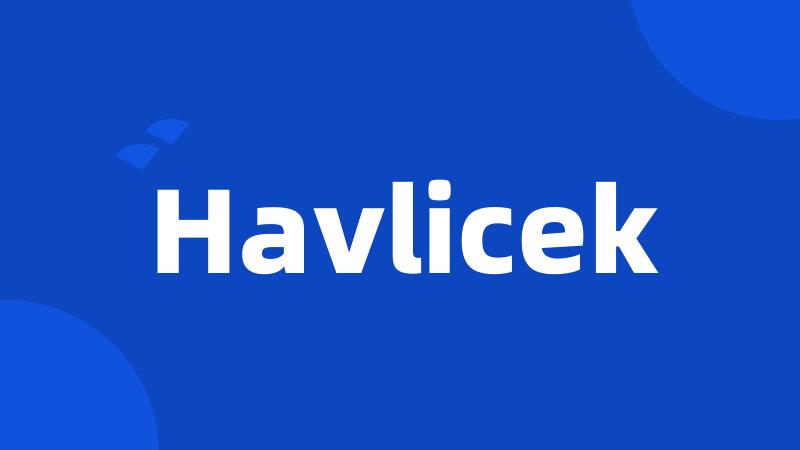 Havlicek