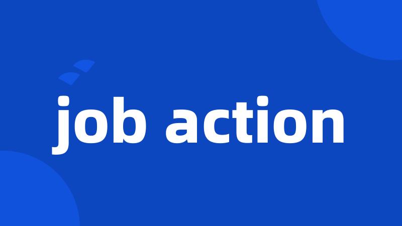 job action