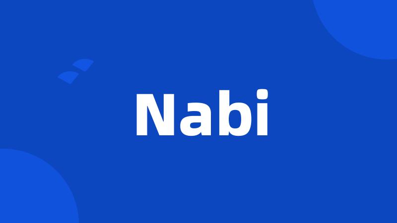 Nabi