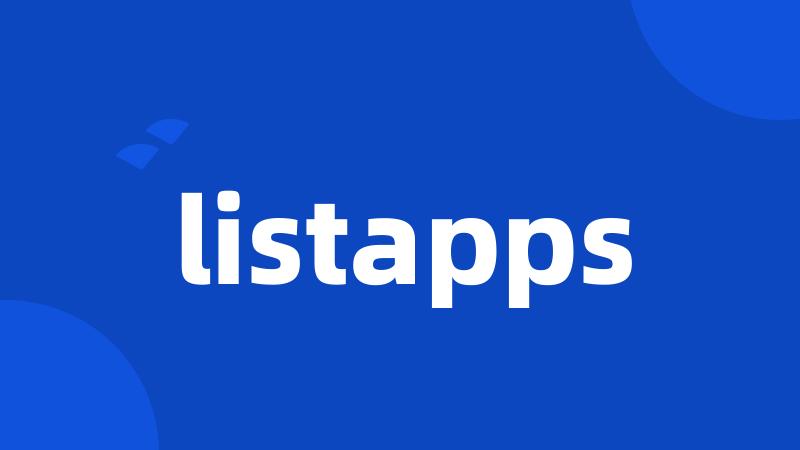 listapps