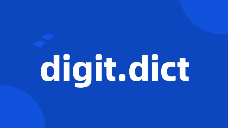 digit.dict