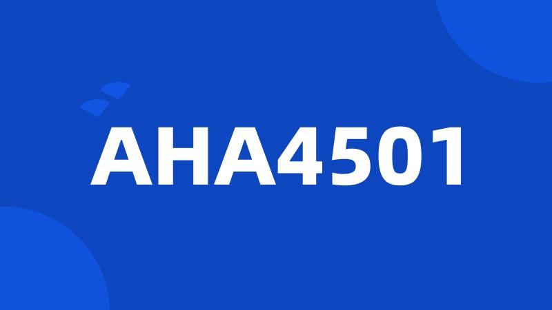 AHA4501