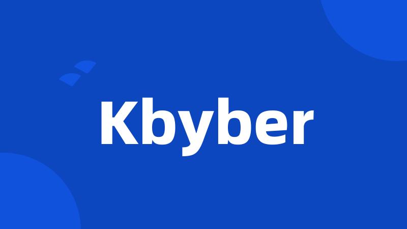 Kbyber