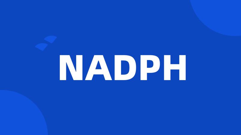 NADPH