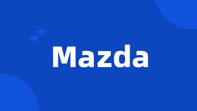 Mazda