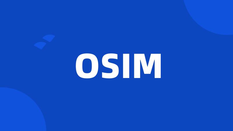 OSIM