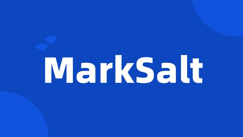 MarkSalt