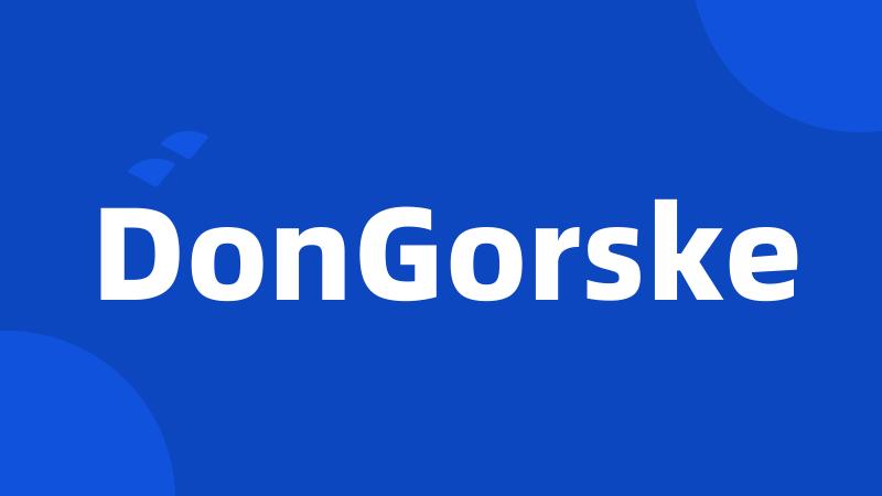 DonGorske