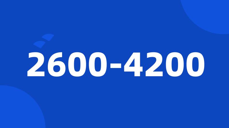 2600-4200