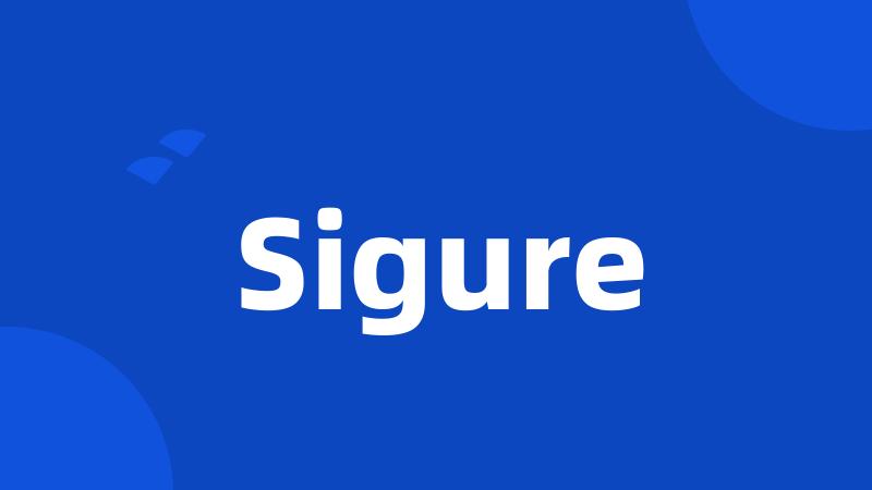 Sigure