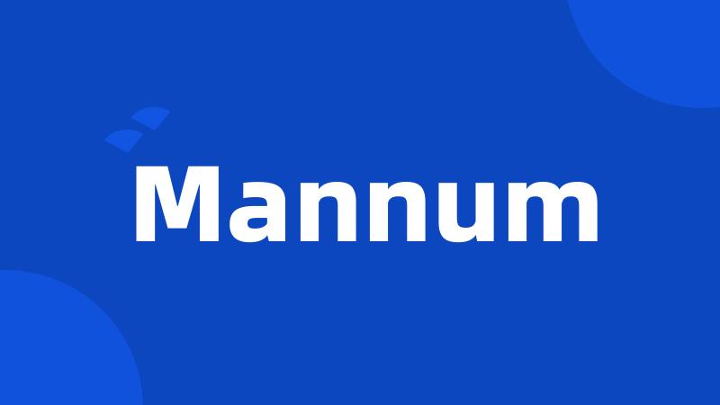 Mannum