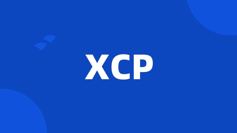 XCP