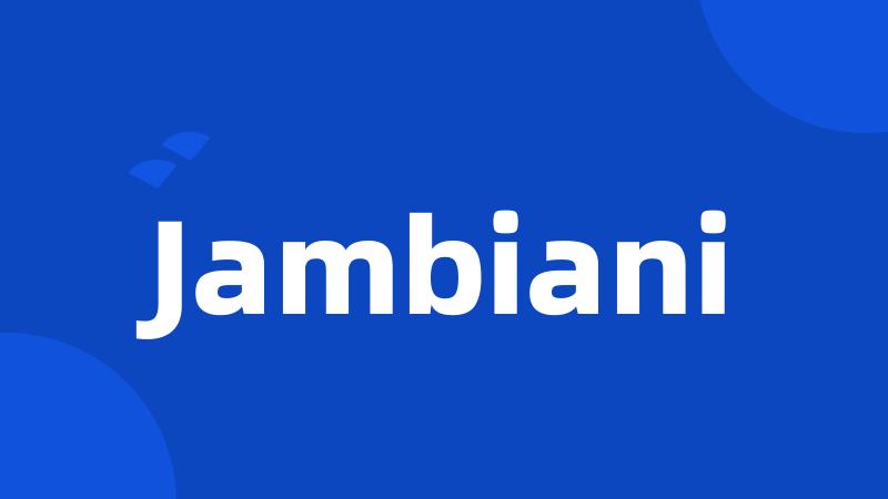 Jambiani