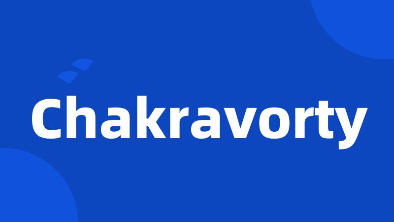 Chakravorty