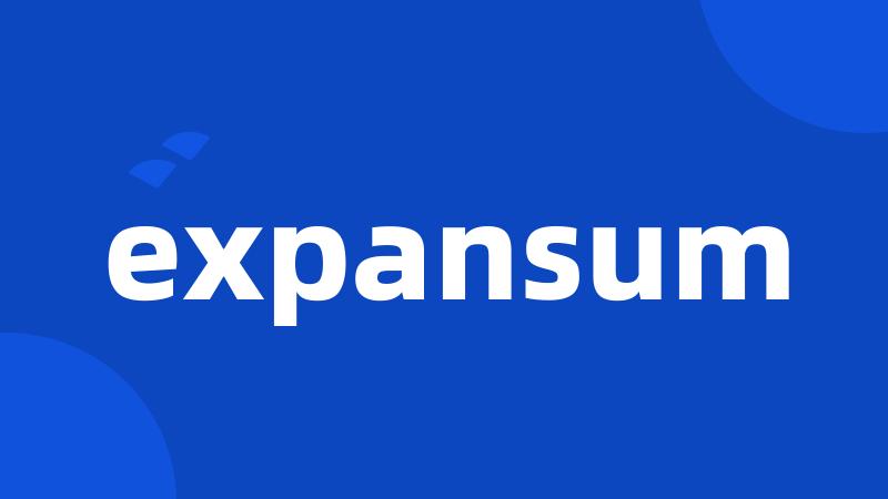 expansum