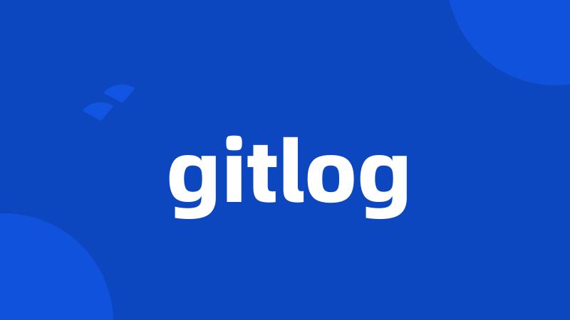 gitlog