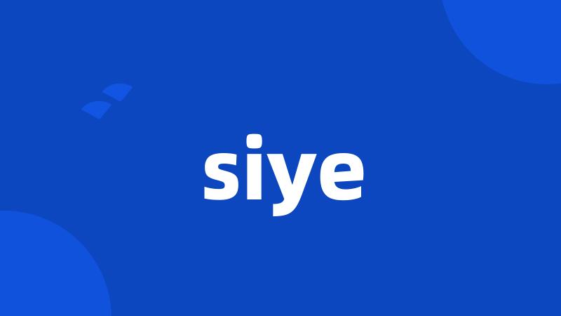 siye