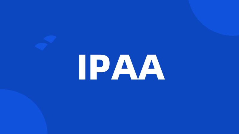 IPAA