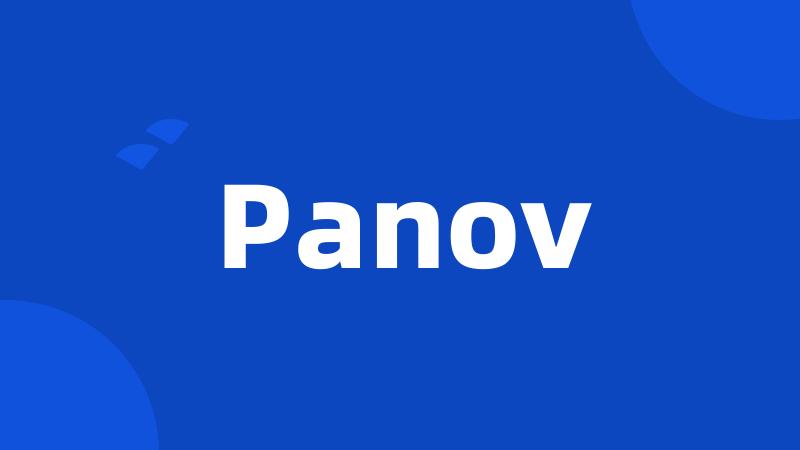 Panov