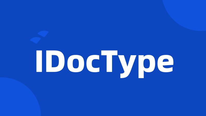 IDocType