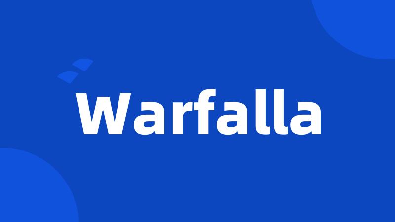 Warfalla